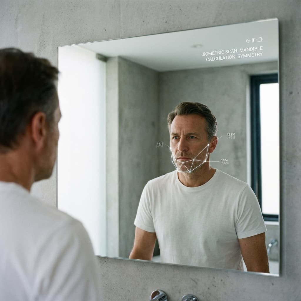 ALPHA MAN Smart Mirror